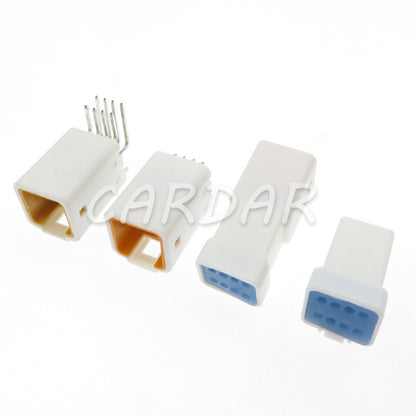 8 Pin JST08R-JWPF-VSLE JST08T-JWPF-VSLE Waterproof Connector Cable Socket For Rearview Mirror Heating Plug