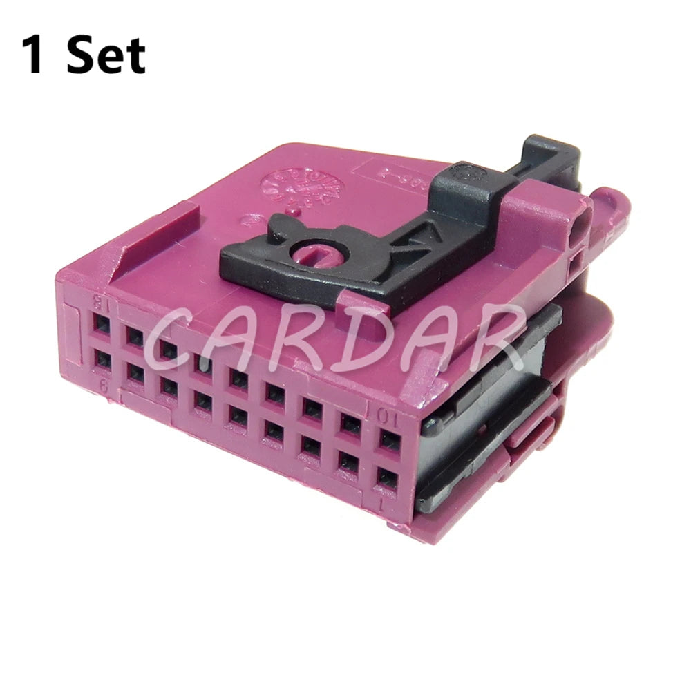 18 Pin Miniature Auto Low Power Unsealed Connector Car Wiring Harness Socket for Audi VW 2-967419-1 8304656 2-965777-1