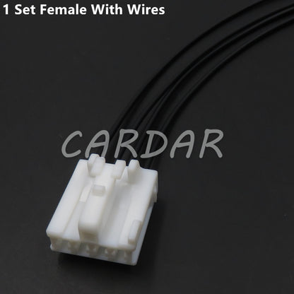 4 Pin Car Horn Power Wire Socket Automotive Plug Connector For Lexus Toyota 7283-1044