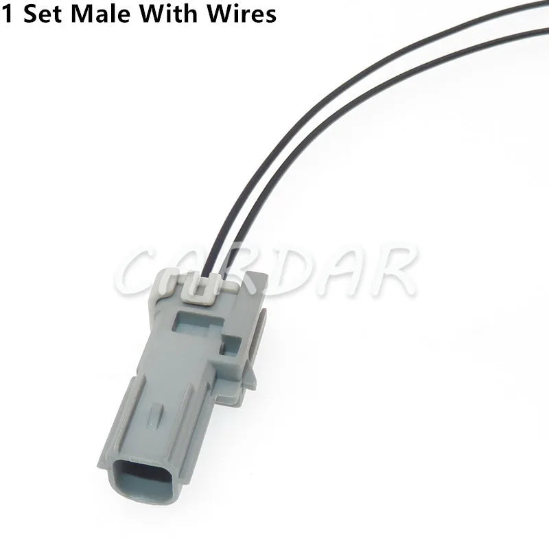 2 Pin 31402-2110 Car Crash Knock Sensor Unsealed Wire Connector Cable Harness Socket For Buick