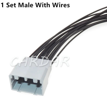 16 Pin Car Male Female Wire Cable Plastic Housing Unsealed Connector MG611332 Automotive Socket