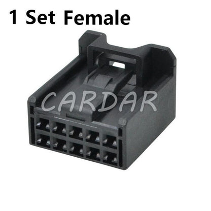 10 Pin Automobile Electric Cable Connector Auto Socket With Terminal