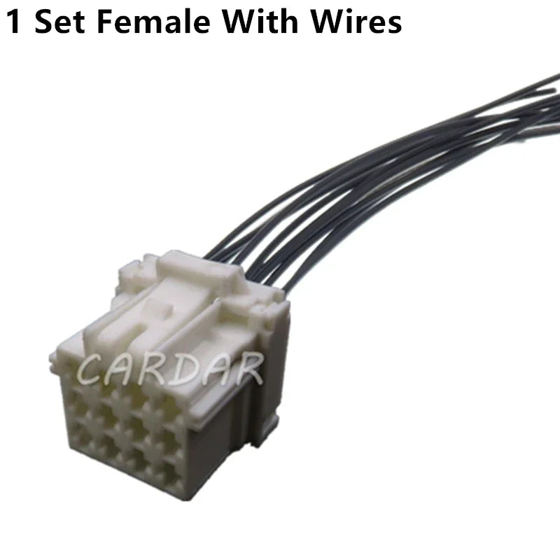 12 Pin 3.5 Series Auto Male Female Docking Unsealed Socket Car Wire Connector Auto Parts 2-967627-1 7-968972-1