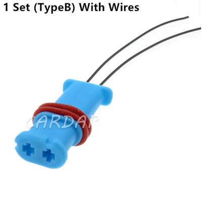 2 Pin Car Air Conditioning Heater Plug Automobile Plastic Housing Wire Harness Plug Auto Connector
