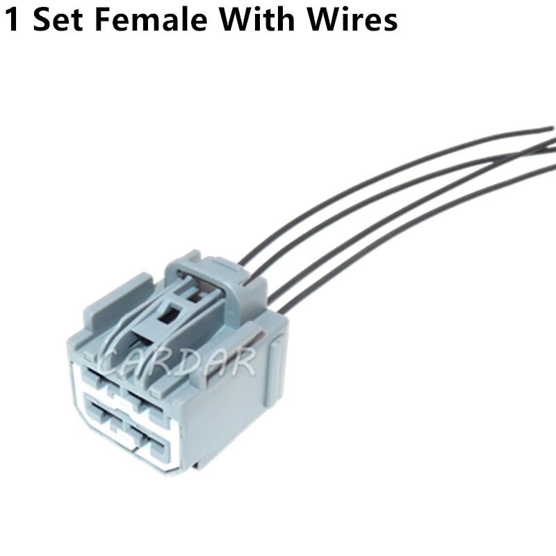 4 Pin 6.3 Series High Current Wire Connector High-power Unsealed Wire Harness Socket 7283-6469-40