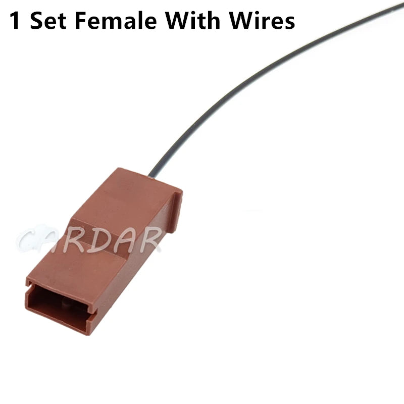1 Pin 171809-1 6.3mm Automobile Wiring Socket With Terminal Auto Large Current Connector