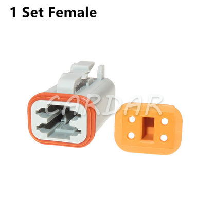 4 Pin DT04-4P AT04-4P DT06-4S AT06-4S Waterproof Automotive Connector Electrical Throttle Motor Plug For Excavator