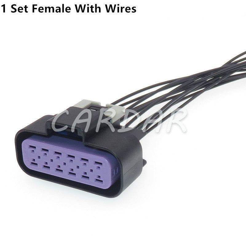 12 Pin 15326915 15326910 Auto Waterproof Connector Electrical Automotive Socket For Car Cable Wiring Harness