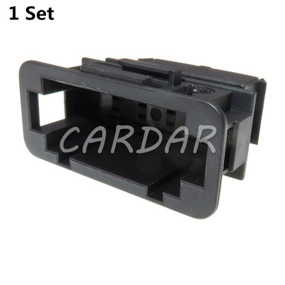 8 Pin 1J0972784 6.3mm Auto Electric Wiring Cable Connector Socket With Terminals 1J0 972 784 For VW