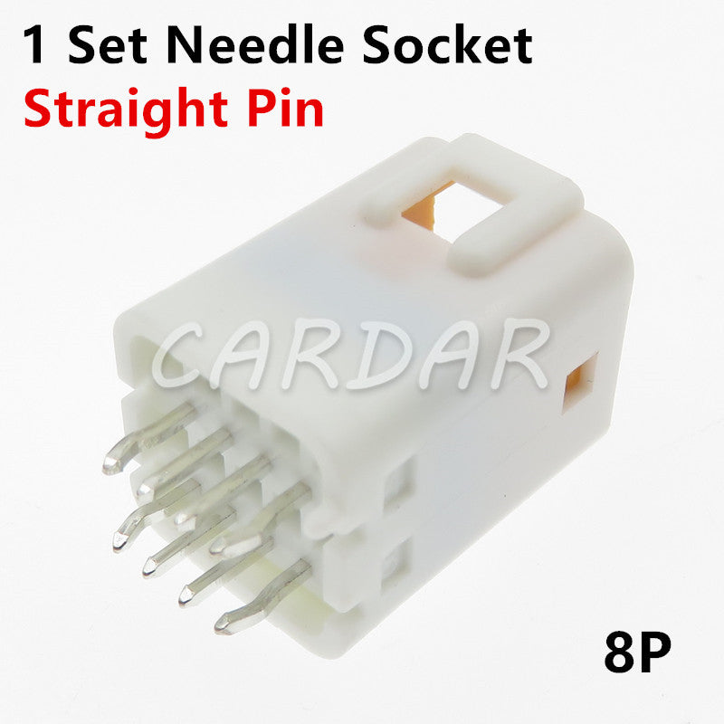 8 Pin JST08R-JWPF-VSLE JST08T-JWPF-VSLE Waterproof Connector Cable Socket For Rearview Mirror Heating Plug