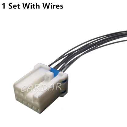 8 Pin 2 Series White Auto Unsealed Plug Automotive Replaced Connector Accessories Car Electric Cable Socket