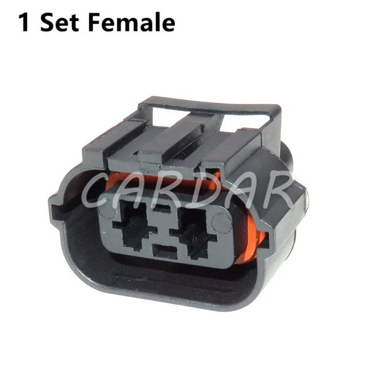 2 Pin 344075-1 Waterproof Connector Electrical Fan Socket For Nissan Subaru Infiniti
