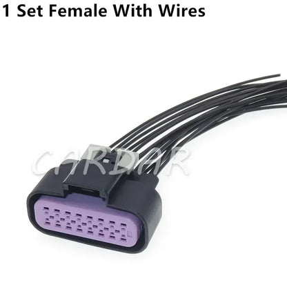 16 Pin 15326863 15326868 GT Series Waterproof Auto Wire Light Lamp Socket Automotive Plug For Chevrolet