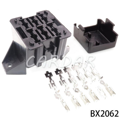 6/14/20 Way Standard Car Fuse Holder Box Blade Fuse Block Automotive Multi-circuit Assembly Control Box with Terminals