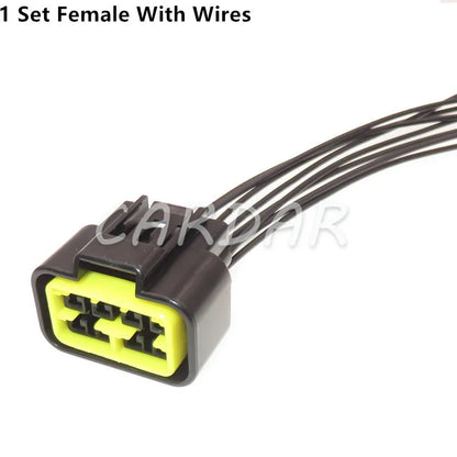 8 Pin FW-C-8F-B FW-C-8M-W Waterproof Wire Harness Connector Socket With Pins And Seals