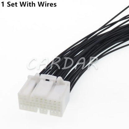 31 Pin 353031-1 11421 Auto Electrical Plug Plastic Wiring Harness Connector With Terminals Pins For Nissan Toyota
