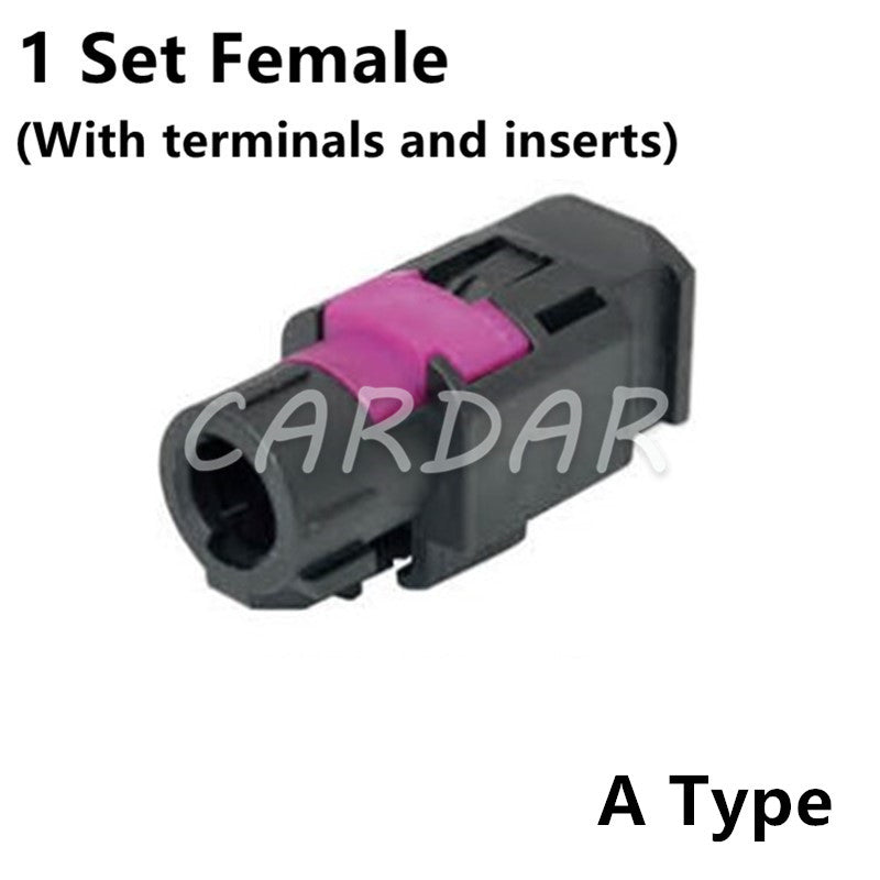 LVDS 4 Pin Connector Female Automotive Socket Universal Auto Modification Plug