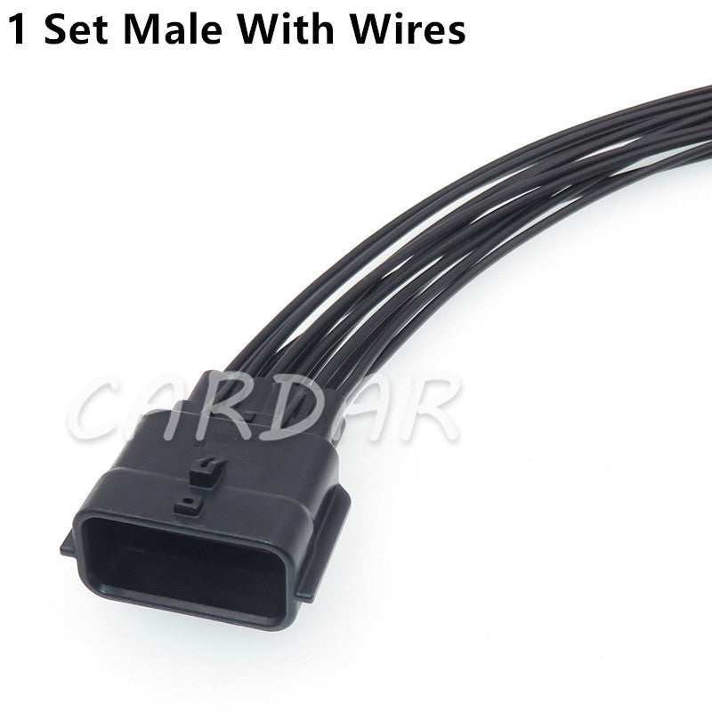 12 Pin 7282-8854-30 7283-8854-30 Automotive Air Flow Meter Plug Waterproof Sealed Cable Socket For Nissan