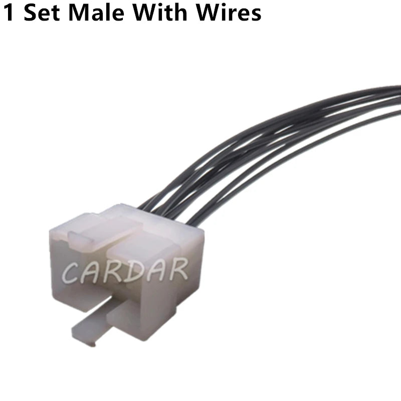 9 Pin 6.3 Series Automobile High Current Unsealed Cable Socket Car Plastic Housing Connector 6120-2093 6110-4593