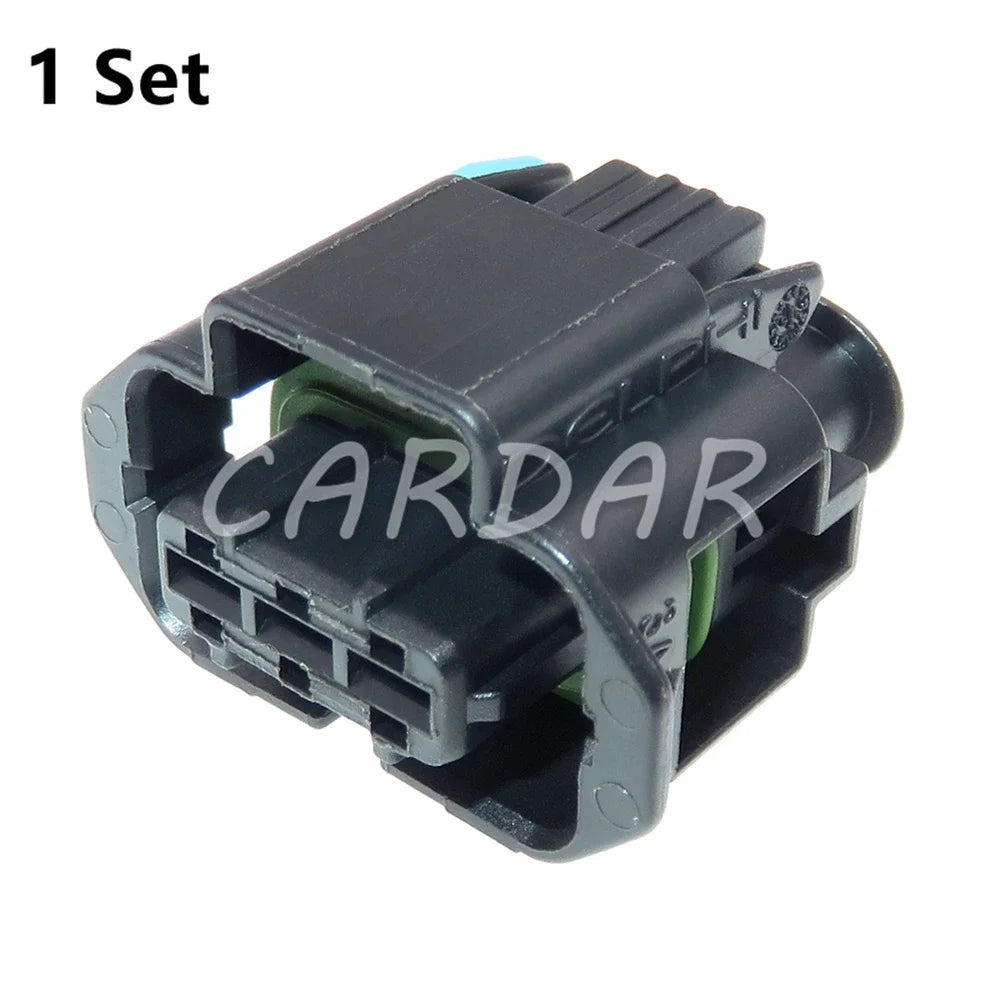 3 Pin 3.5 Series 15397338 Auto Plastic Housing Cable Harness Waterproof Socket With Terminal Rubber Seals