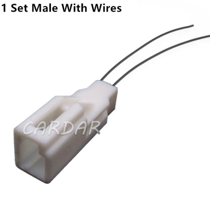 2 Pin 0.7 Seires Automobile Rearview Mirror Cable Harness Socket Male Female Unsealed Electrical Connector