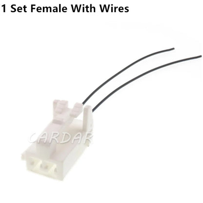 2 Pin Automotive Wiring Connector Car Reading Light ABS Sensor Socket Seat Motor Plug For Toyota