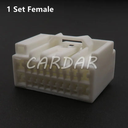 20 Pin 7283-5843 Automotive Wiring Harness Socket Auto Connectors