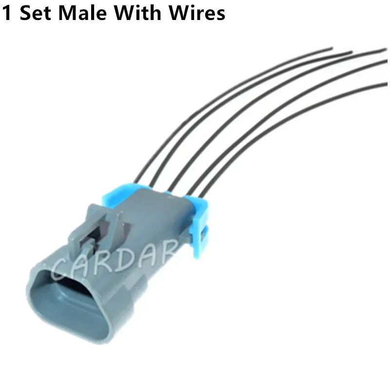 5 Pin 1.65 Series Automotive Waterproof Wire Connector Male Female Docking Socket 12092840 12146046
