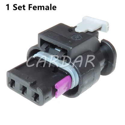 Tyco AMP 3 Pin 1718653-1 4F0 973 703 2-1718652-3 1-1718644-1 Waterproof Automotive Reversing Radar Plug 4F0973703 For VW Audi