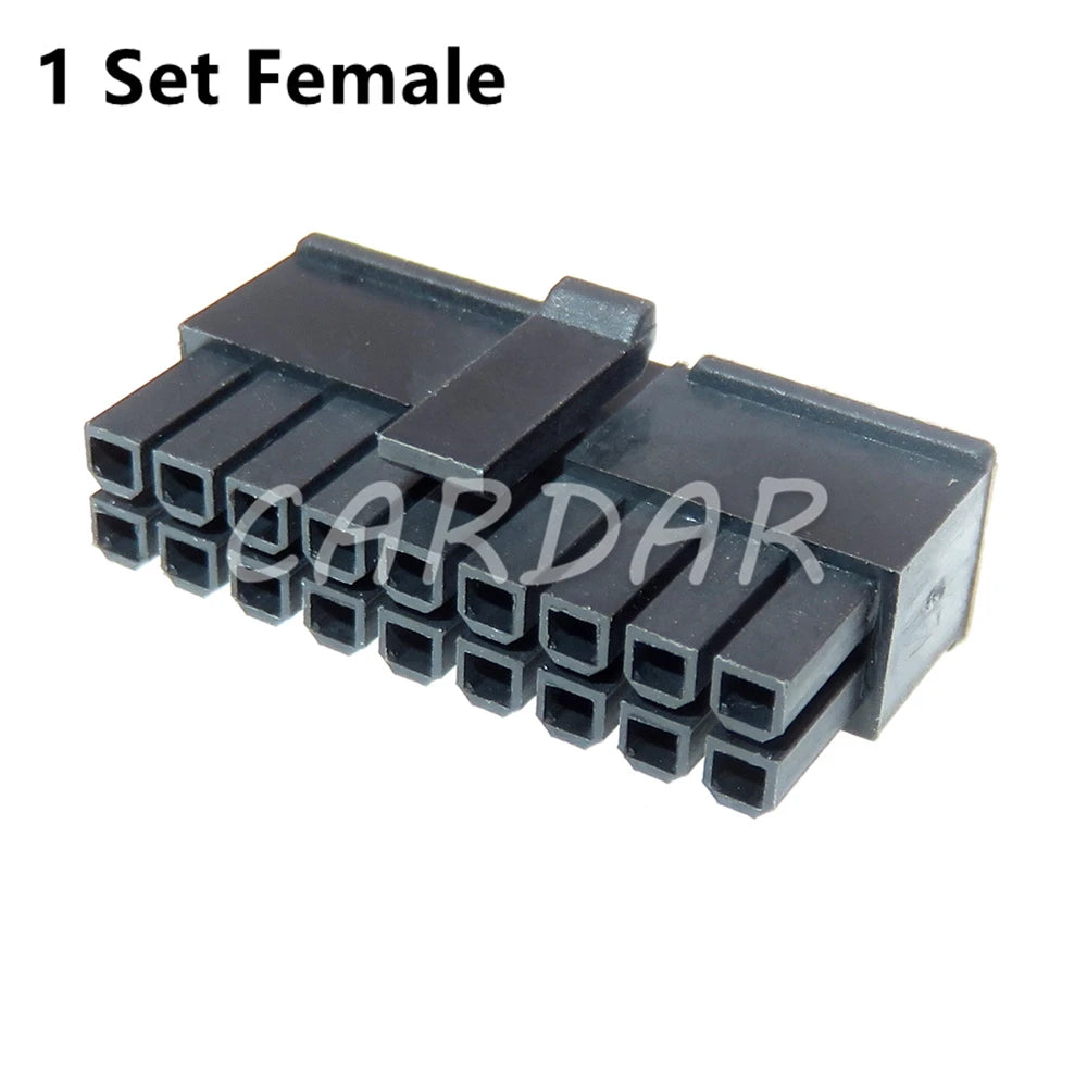 18 Pin Auto Male Female Docking Unsealed Connector Car Replacement Socket Automobile Wire Socket 43025-1800 43020-1800