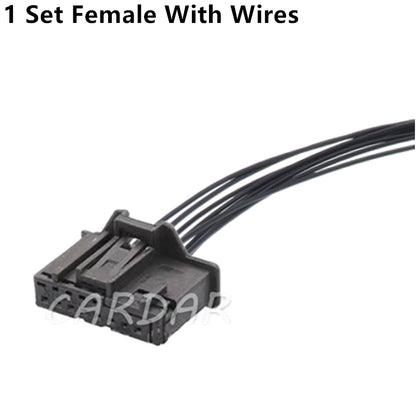8 Pin 6Q0972708 1394140-1 6Q0 972 708 Automotive Connector Electrical Wiring Auto Socket