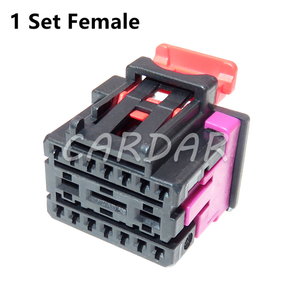 17 Pin Car Seat Wire Cable Female Male Docking Unsealed Socket Composite Connector For VW Audi 4F0972575 4F0972483