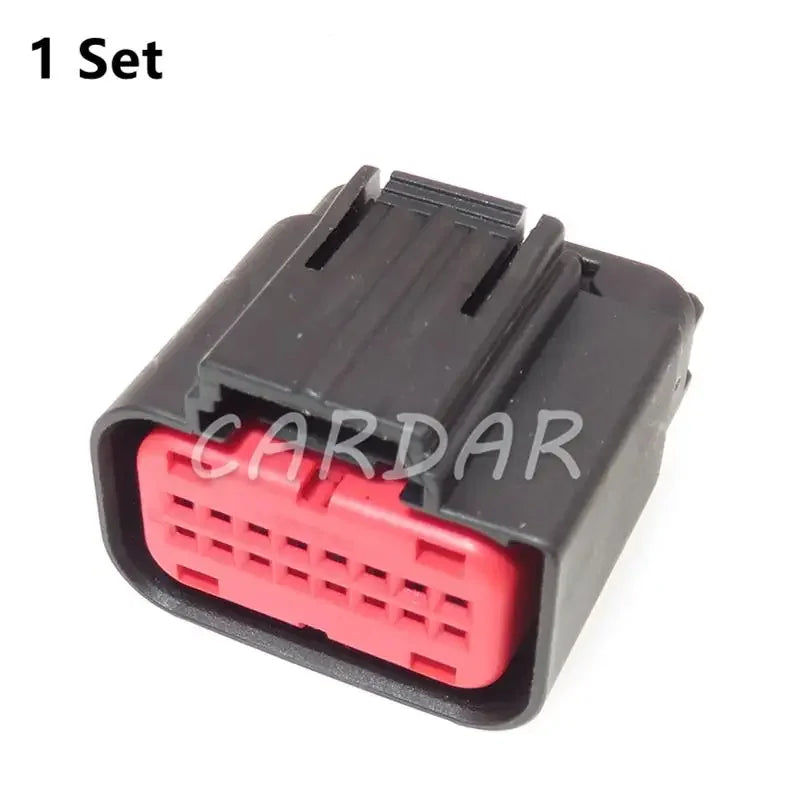 16 Pin 1438031-1 Female Socket Auto Air Flow Meter Plug Waterproof Cable Connector Car Modification Accessories