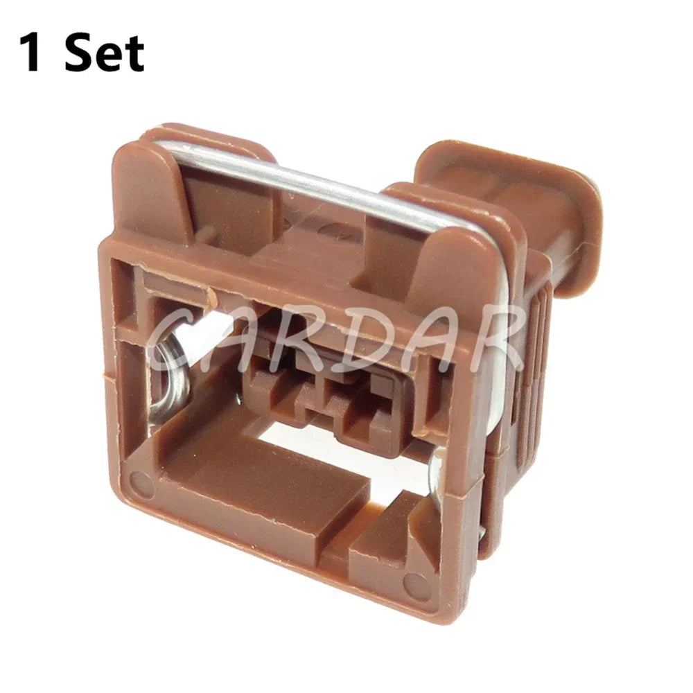 2 Pin Brown Automotive Accessories 240PC02S1001 Car Cable Harness Waterproof Plastic Housing Socket