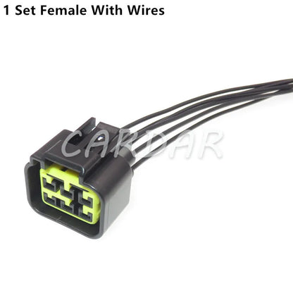 6 Pin FW-C-6M-B FW-C-6F-B Car Waterproof Window Lifter Cable Socket High-voltage Ignition Coil Plug For Ford Mondeo