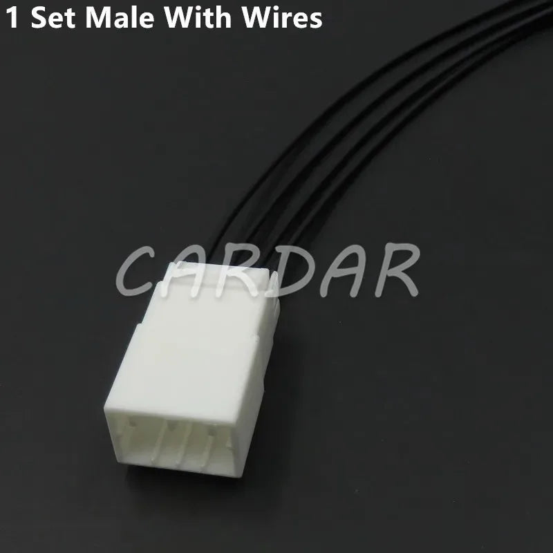 4 Pin Automotive Unsealed Socket Male Female Wire Connector 174929-1 174929-2 174922-1 368501-1