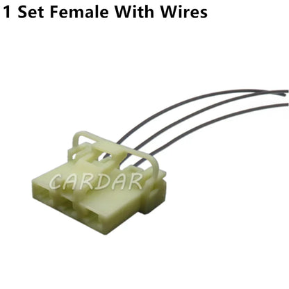 3 Pin 6.3 Series Auto High Current Plastic Housing Socket Car Unsealed Wiring Plug With Terminal MG611657