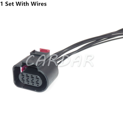 8 Pin Lane Change Auxiliary System Connector Auto Wiring Harness Plug 4H0973714B 4H0 973 714 B