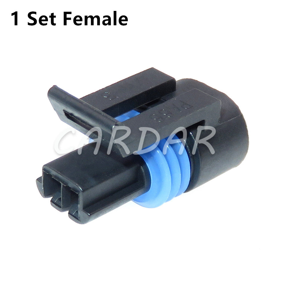 2 Pin 1.5 Series Automobile Fuel Fine Filter Wiring Terminal Waterproof Sealed Socket 12162195 12162193