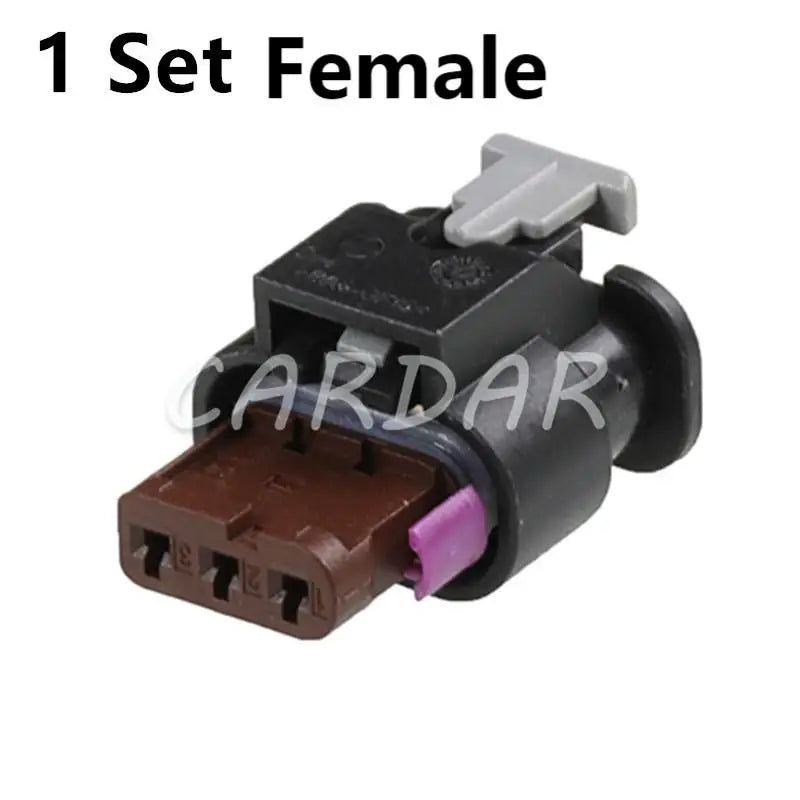 3 Pin 4F0973703A Car Reversing Radar Socket Electric Wiring Harness Connector 4F0 973 703 A For VW Audi Land Rover