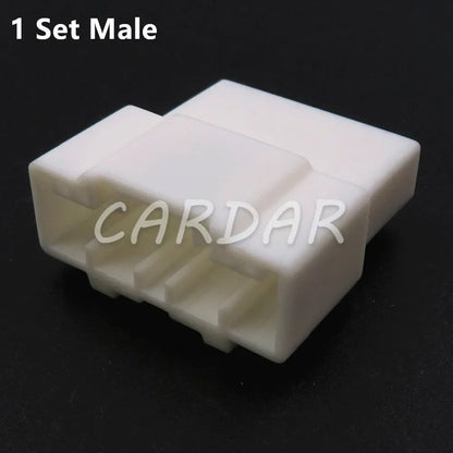 Conector sin Sellar de Carcasa de Plástico para Coche, Enchufe Macho y Conector Hembra, 18 Pines, Serie 0.7 2.2, 6098-5641 6098-5631
