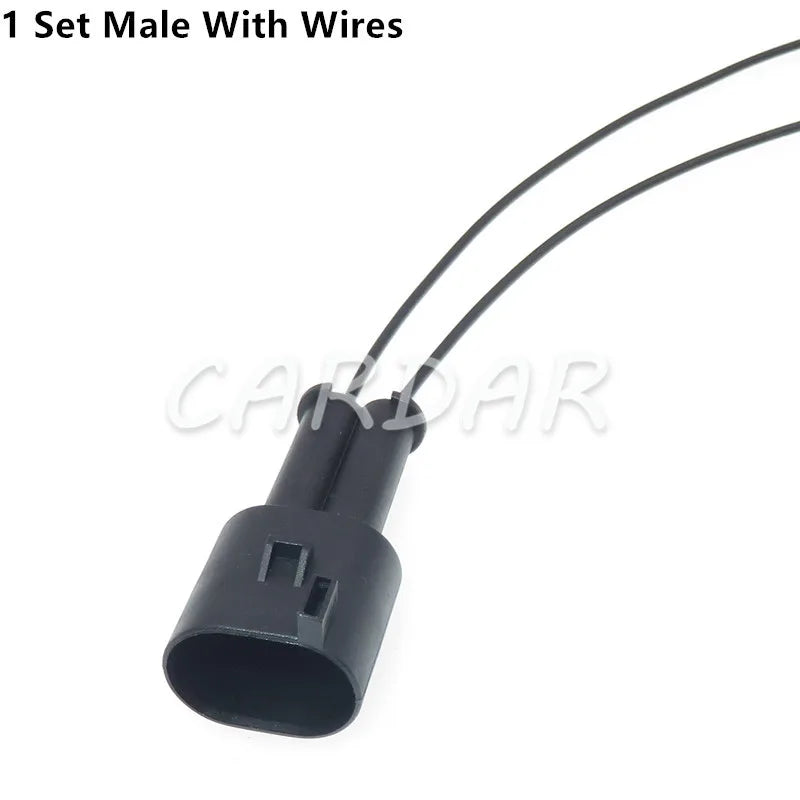 2 Pin 6N0 927 997 / 357 973 202 Automotive Connector ABS Sensor Plug For VW Audi