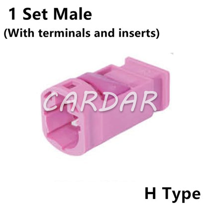 LVDS 4 Pin Connectors Male Automotive Socket Universal Auto Fakra Connector