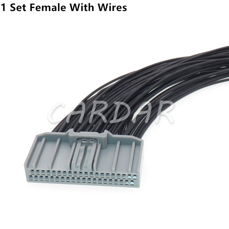 40 Pin MX34040SF1 MX34040PF1 MX34040UF1 Automotive Connector Car Wire Cable Plug Central Control Dashboard Socket For Honda Acura