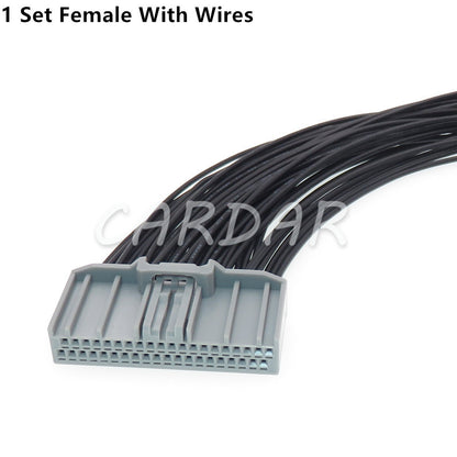 40 Pin MX34040SF1 MX34040PF1 MX34040UF1 Automotive Connector Car Wire Cable Plug Central Control Dashboard Socket For Honda Acura