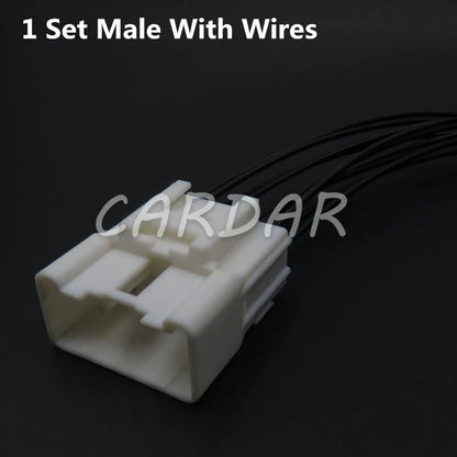 10 Pin 2.2 4.8 Series Auto Wiring Terminal Socket Car Male Female Composite Connector 6520-1150 6520-1142 BH0607-08