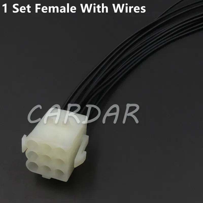 3 Pin Auto Wiring Terminal Plug Car Male Female Unsealed Socket 0435457828 1-1394450-2 2-1394450-2