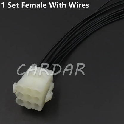3 Pin Auto Wiring Terminal Plug Car Male Female Unsealed Socket 0435457828 1-1394450-2 2-1394450-2
