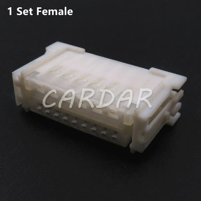15 Pin Automobile One-button Start Switch Wiring Terminal Plug Auto Electric Cable Socket Car Male Female Docking Adapter