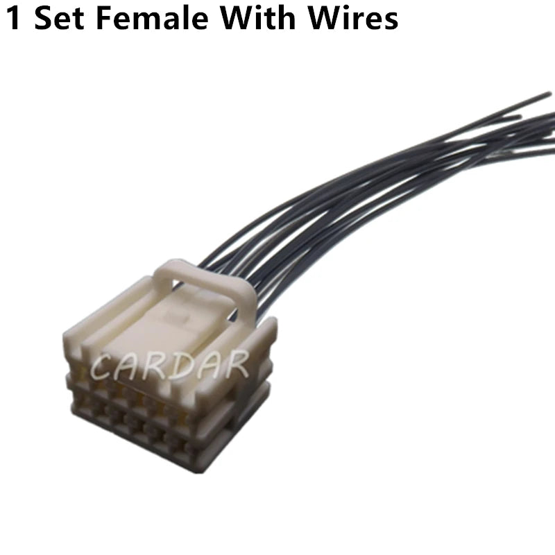 12 Pin MG645610 MG655613  Automotive Cable Plug AC Assembly Car Unsealed Connector Auto Plastic Housing Adapter